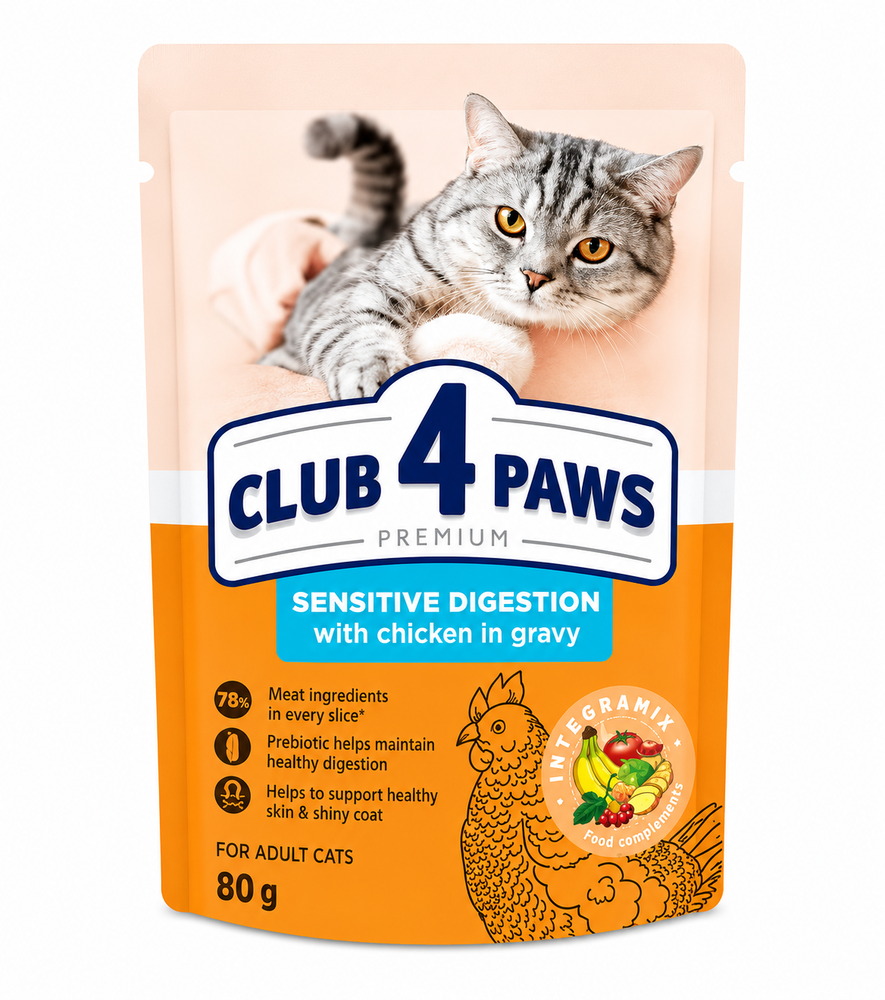 Club 4 Paws Sensitive Digestion 80g