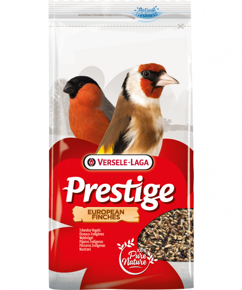 فيرسل لاقا برستيج غذاء كامل لطيور الزيبرا والحسون 1كغ Versele-Laga Prestige European Finches 1kg