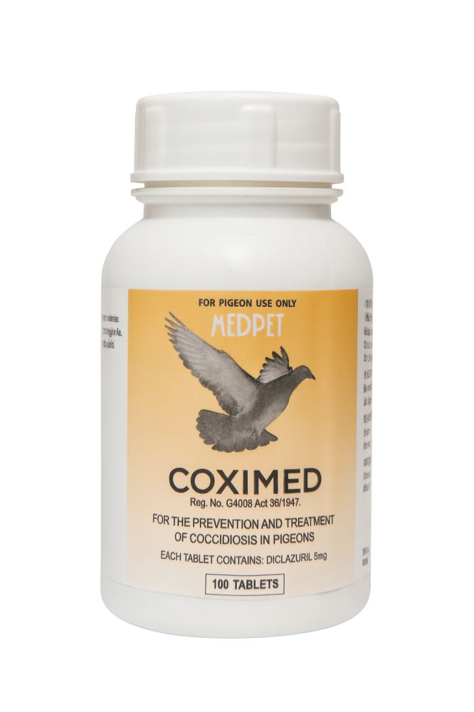 كوكسي ميد لعلاج الكوكسيديا في الحمام Medpet Coximed for Prevention and Treatment of Coccidiosis in Pigeons