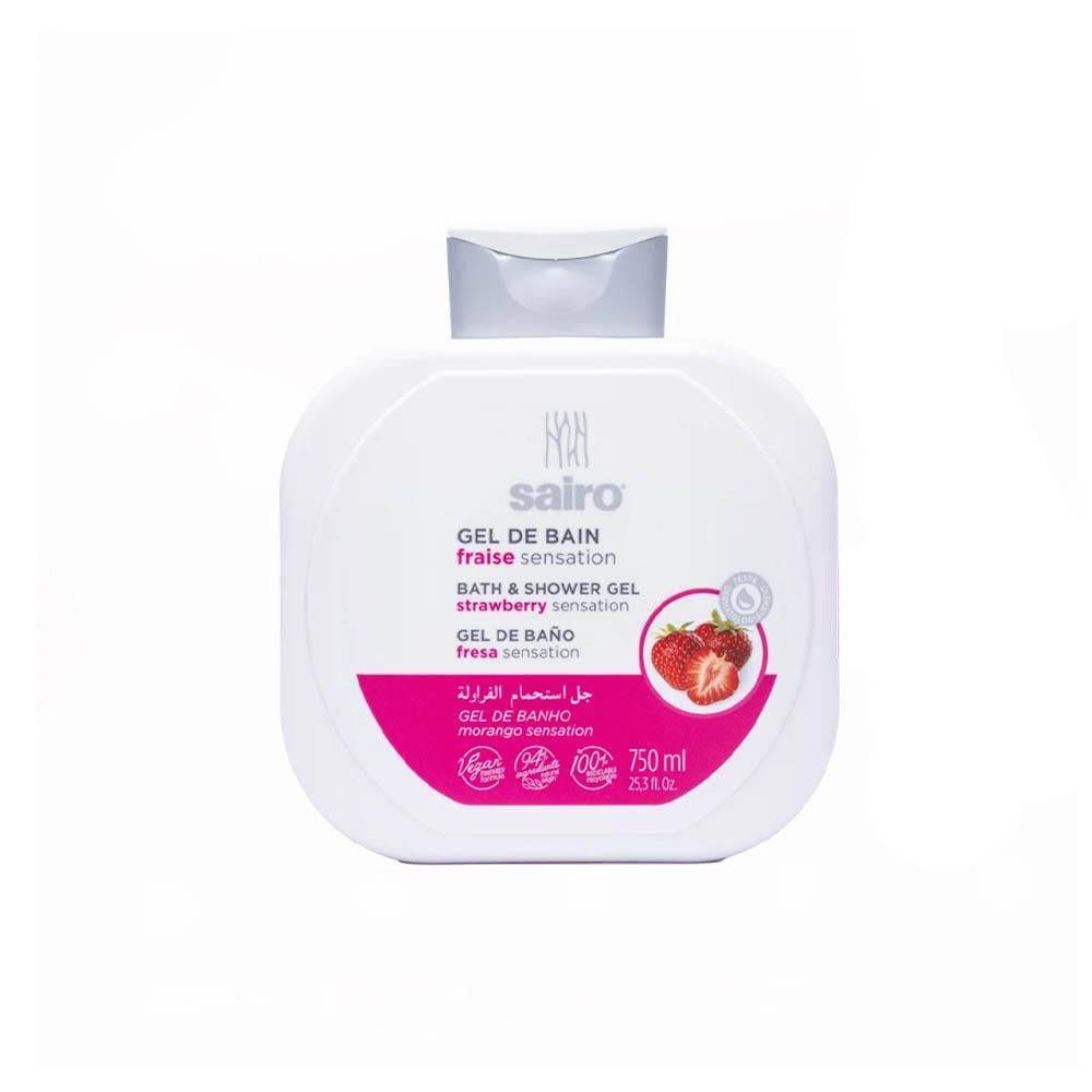 Sairo Shower Gel with Strawberry Extract - 750 ml