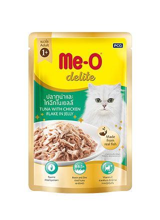 70G X Pcs Me O Delite Tuna With Chicken Flake In Jelly
