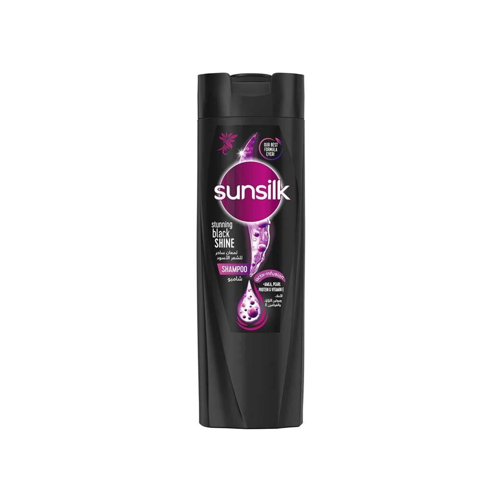 Sunsilk Magic Shine Shampoo for Black Hair - 190 ml
