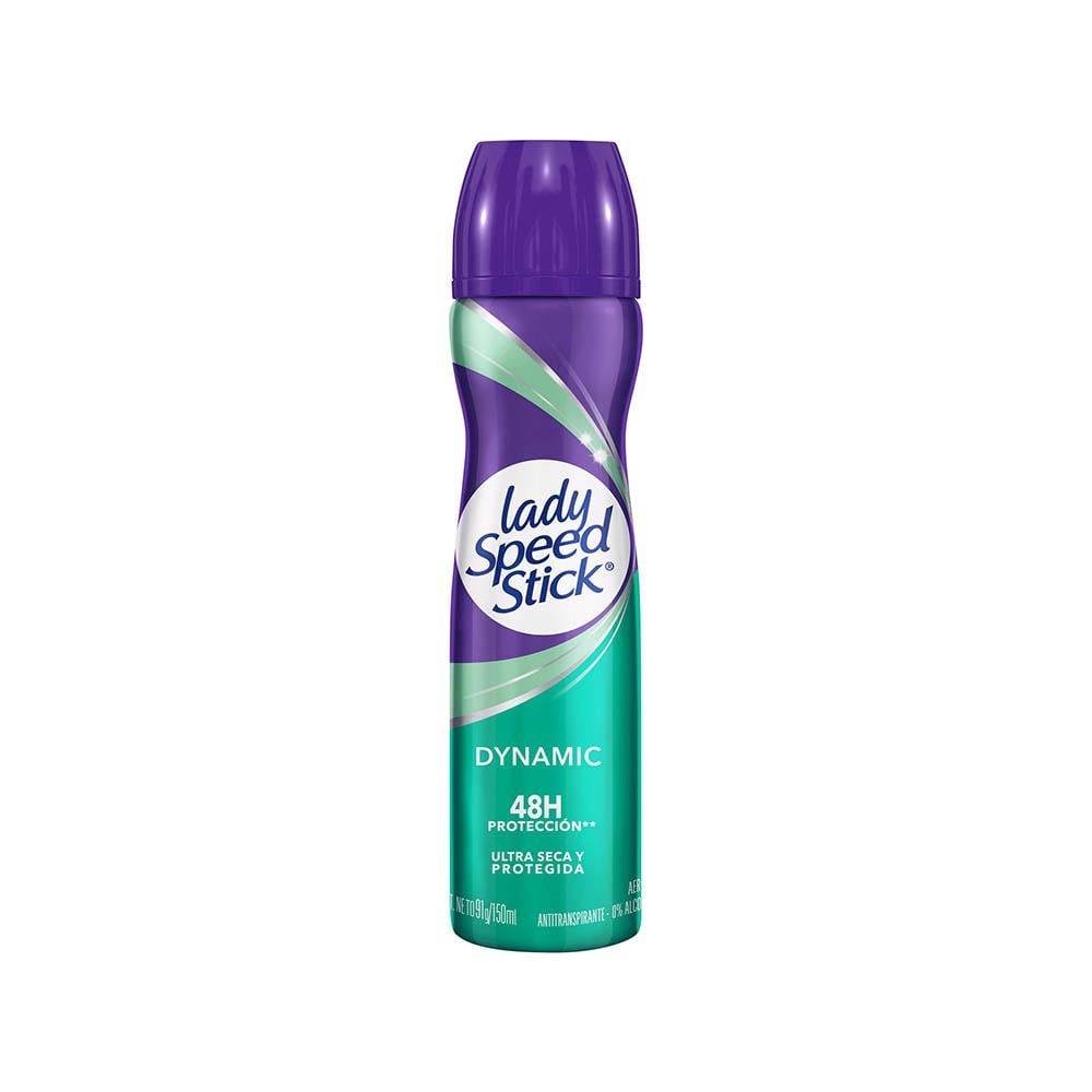 Lady Speed ​​Stick Dynamic Deodorant Spray - 150 ml