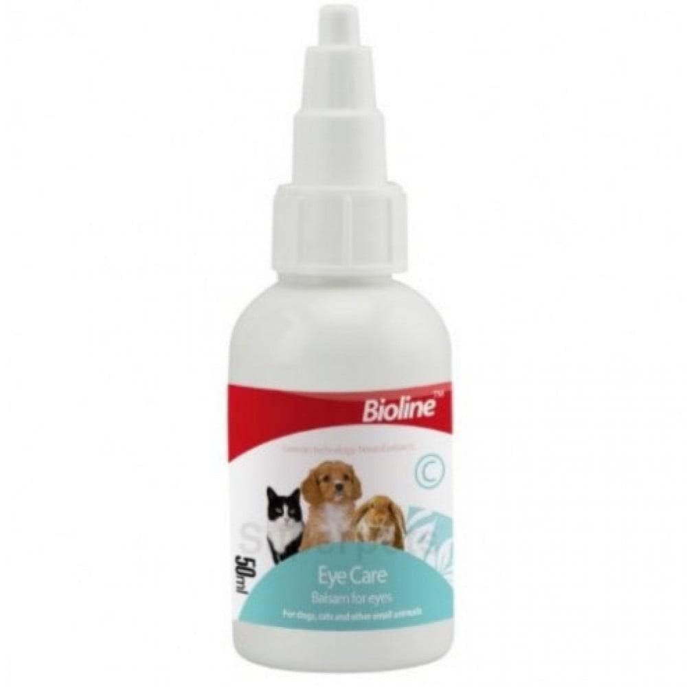 بايولاين قطرة العناية بالاذن للقطط والحيوانات الاليفة 50مل BIOLINE EAR CARE For Cats,Small Animals 50ML
