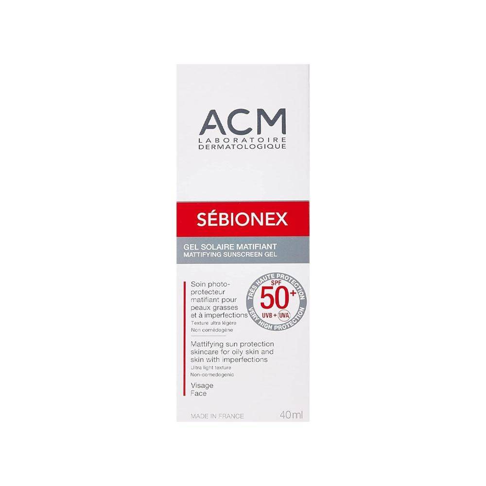 ACM Sebionex Mattifying Sunscreen Gel Cream - 40 ml