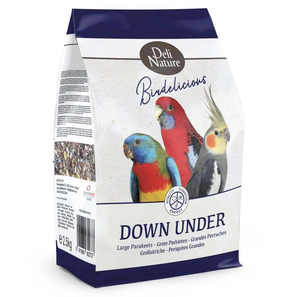 Delinature Birdelicious Down Under Large Parakeets