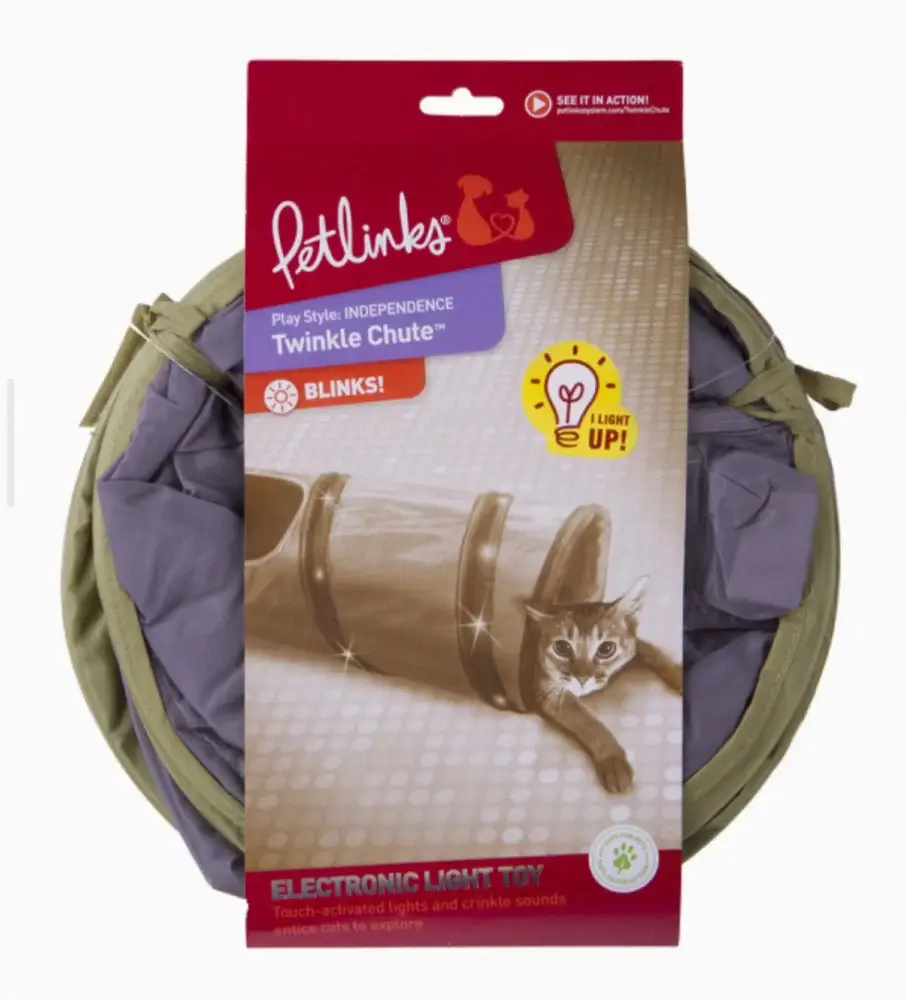 Petlinks Twinkle Chute electronic Light up Resulting- Battery Powered