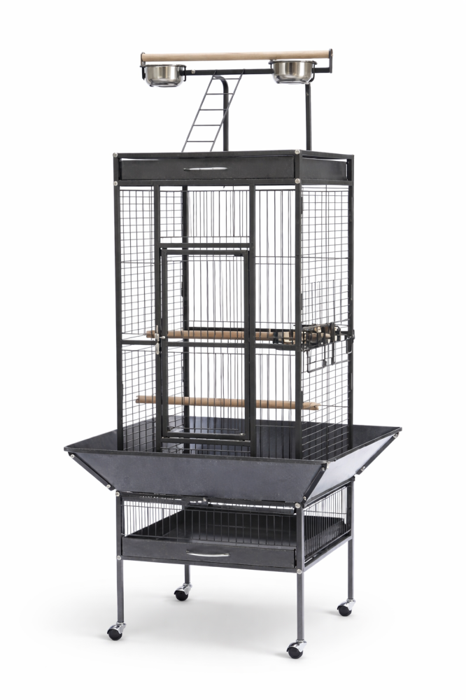 Play Top – Medium & Large Parrot Cage with Play Top