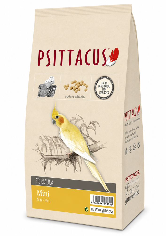 سيتاكوس ميني غذاء الطيور المتوسطة والصغيرة PSITTACUS mini Pallets