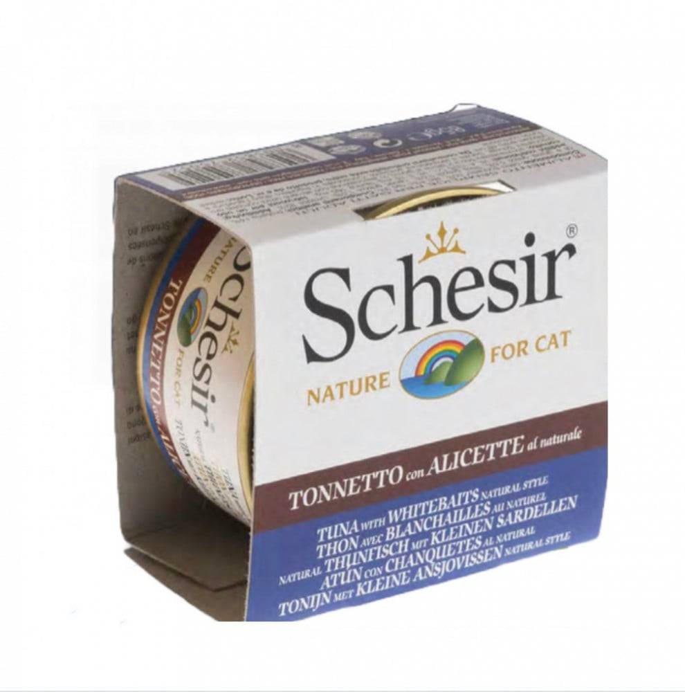 Schesir Tuna With Whitebaits Natural Style