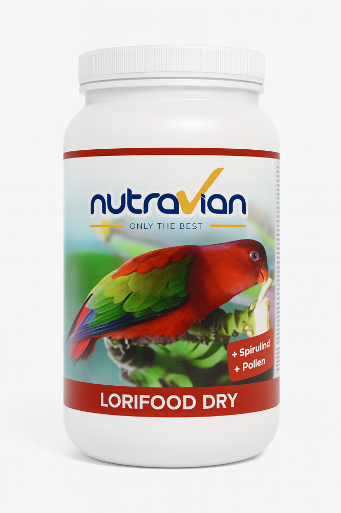 Nutravian Bird and Parrot Food for lories طعام نوترافيان غذاء طائر اللوري 1 كجم