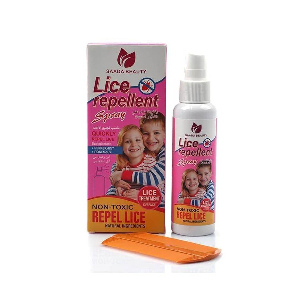 Saada Beauty Spray to eliminate lice and nits for all ages - 120 ml