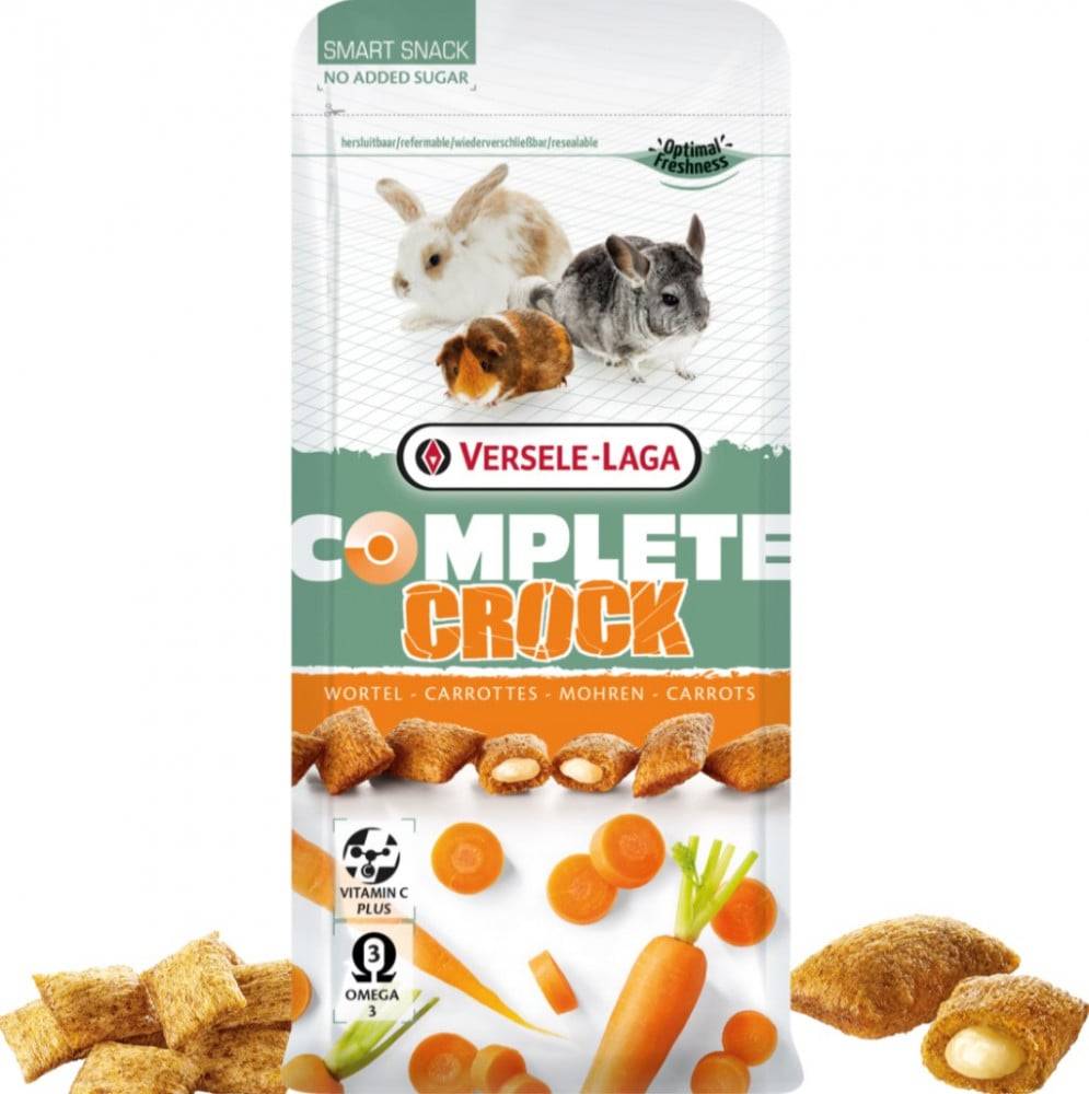 فيرسل لاقا غذاء للهامستر والارانب - مقرمشات الجزر 200غ VERSELE-LAGA Crock Carrots Snack For Rodents