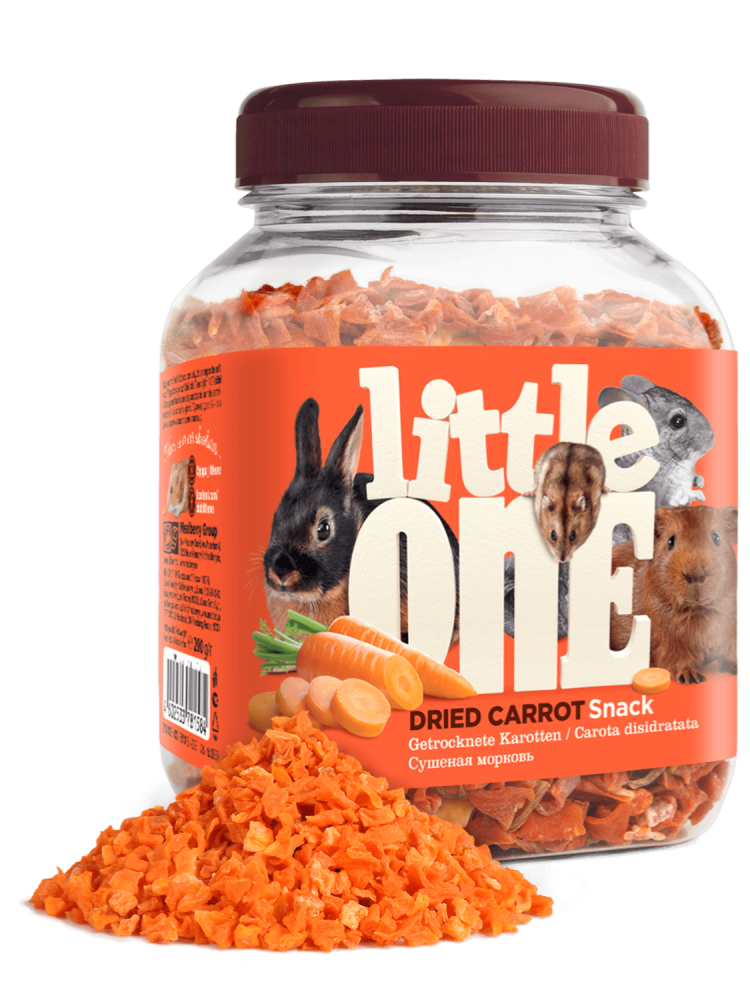 ليتل ون سناك الجزر المجفف 100 جرام Little One Dried Carrot Snack 100g