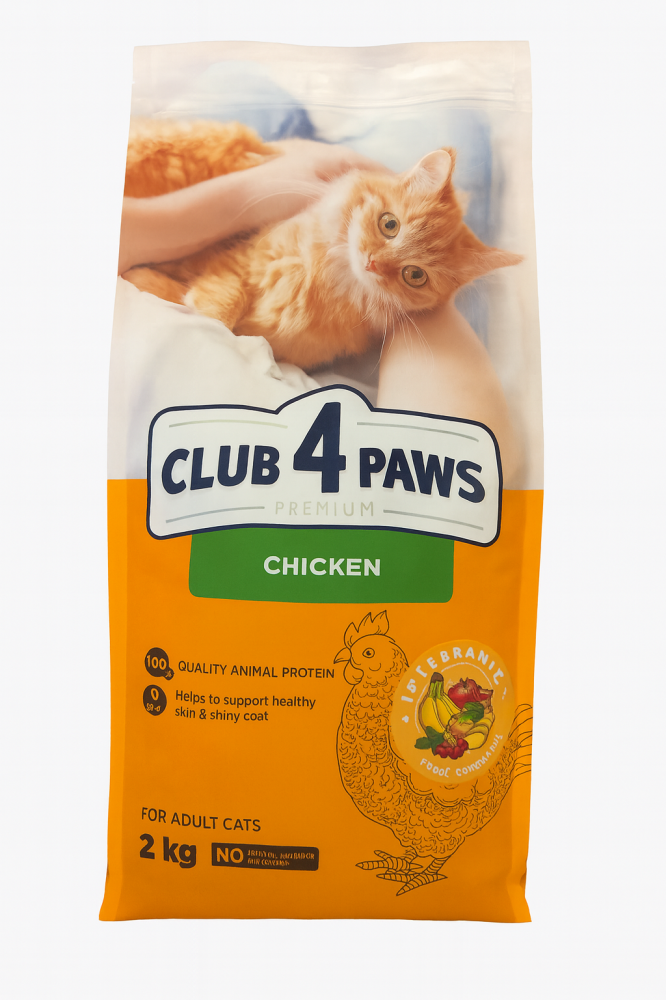 Club Paws Premium For Adult Cats