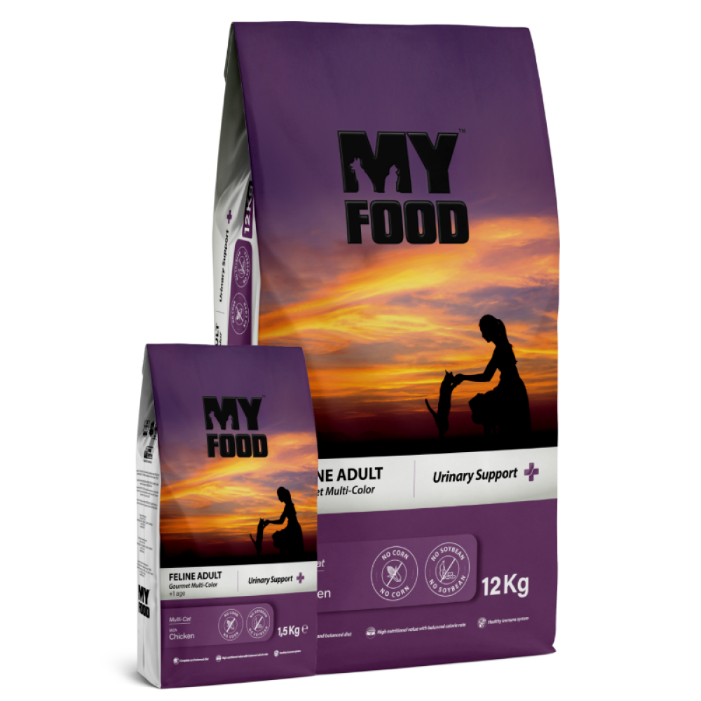 ﻃﻌﺎم القطط البالغة بالدجاج ماي فوود My food Adult cat Food
