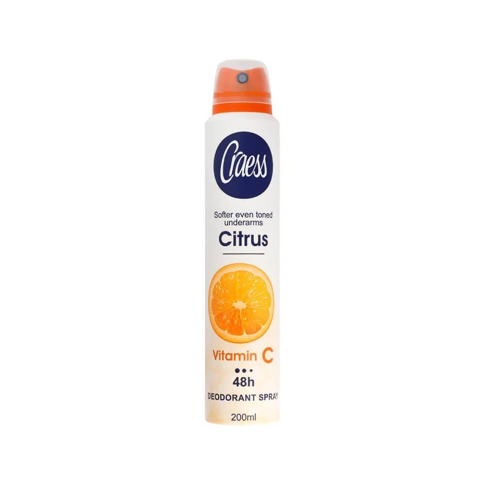 Chris Deodorant Spray with Citrus and Vitamin C - 200 ml