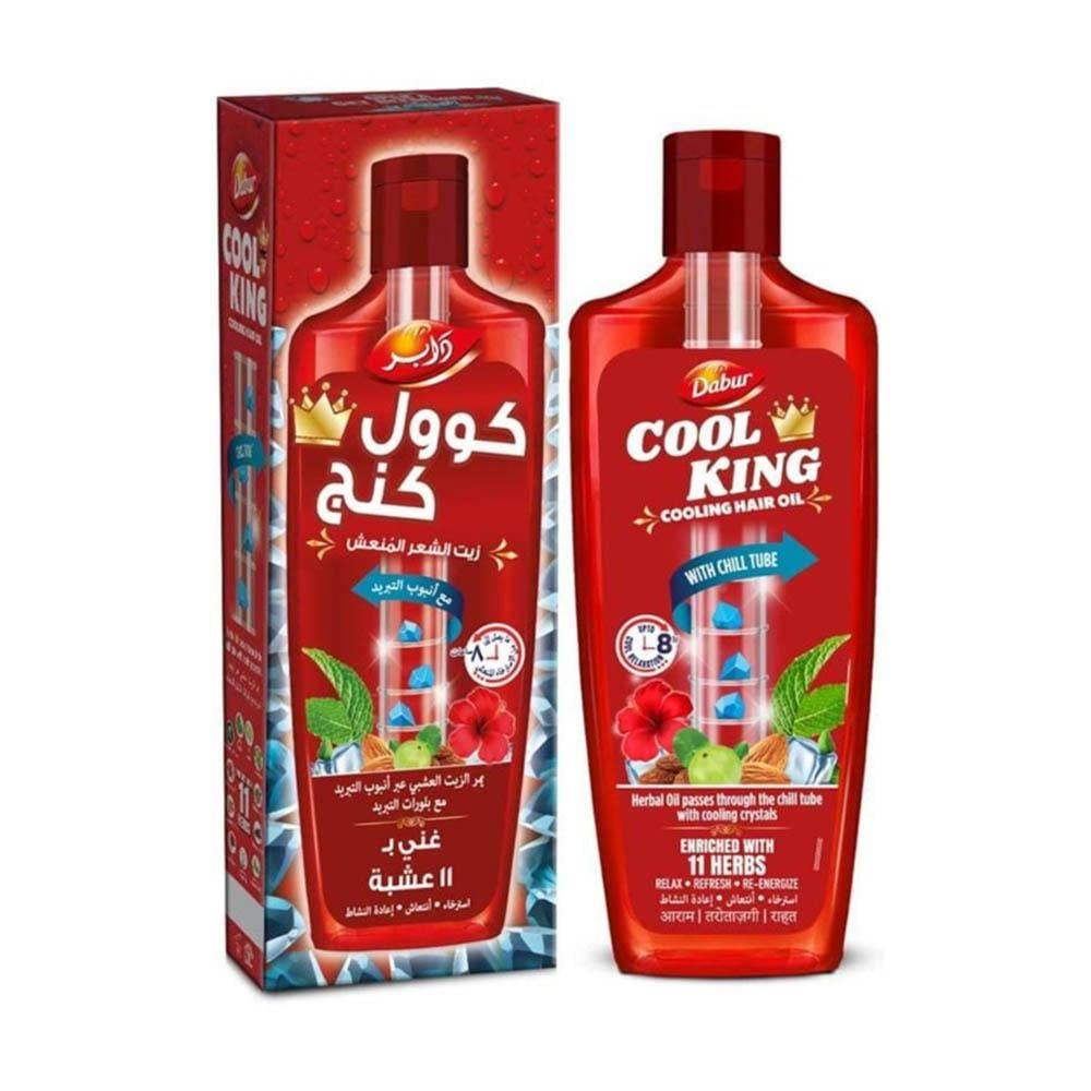 دابر كول كنج زيت الشعر المنعش مع أنبوب التبريد - 300 مل