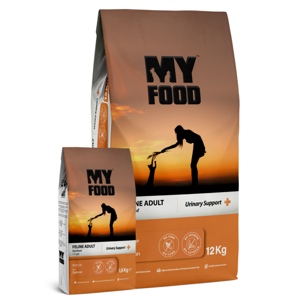 ﻃﻌﺎم اﻟﻘﻄط بالسلمون ماي فوود 1.5 My food Adult cat Food - Sterilized