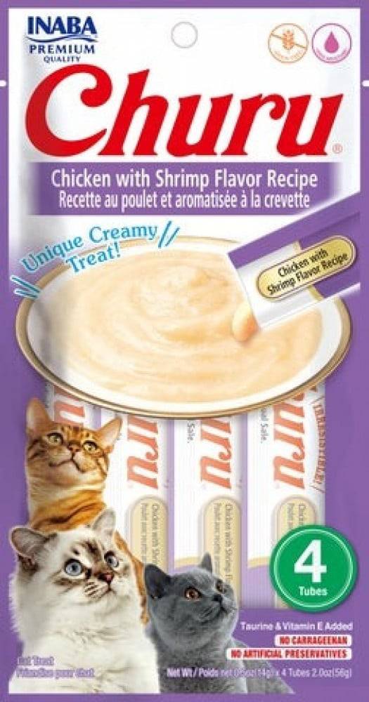 X Inaba Churu Chicken With Shrimp Flavor X 14G