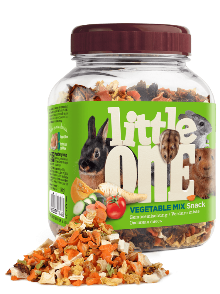 ليتل ون سناك خضار مشكل 100 جرام Little One Vegetable Mix Snack 100g