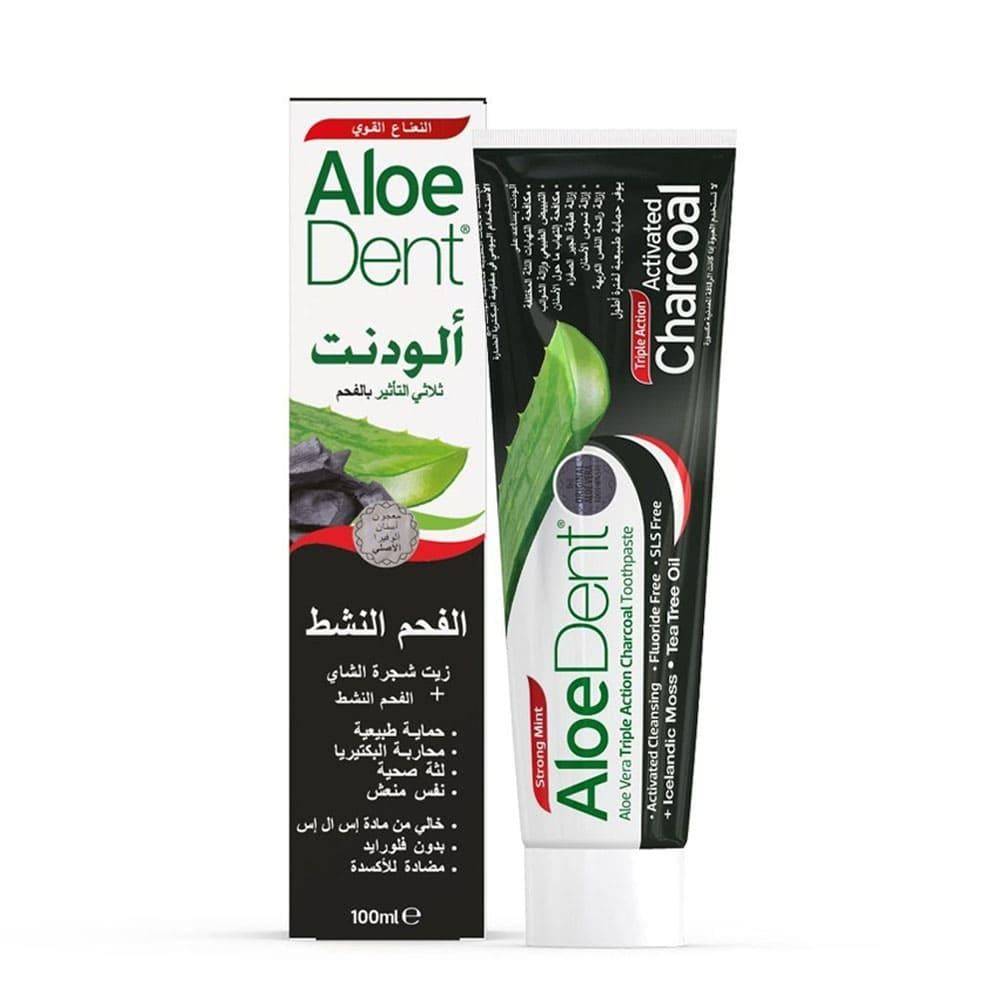الودنت معجون أسنان ثلاثي التاثير بالفحم - 100 مل
