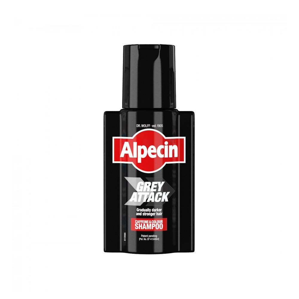 Alpecin Gray Attack Anti-Gray Shampoo with Caffeine with Re-Pigmentation Technology - 200 ml