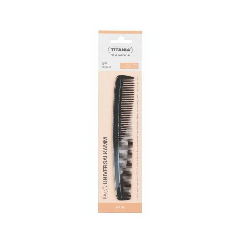 تيتانيا مشط شعر صغير الحجم أسود وأبيض - 1801/4 .Nr