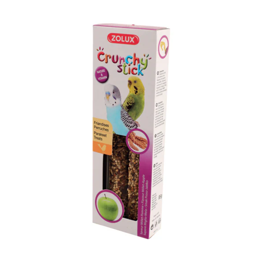 Zolux Crunchy Stick For Parakeet Millet And Apple