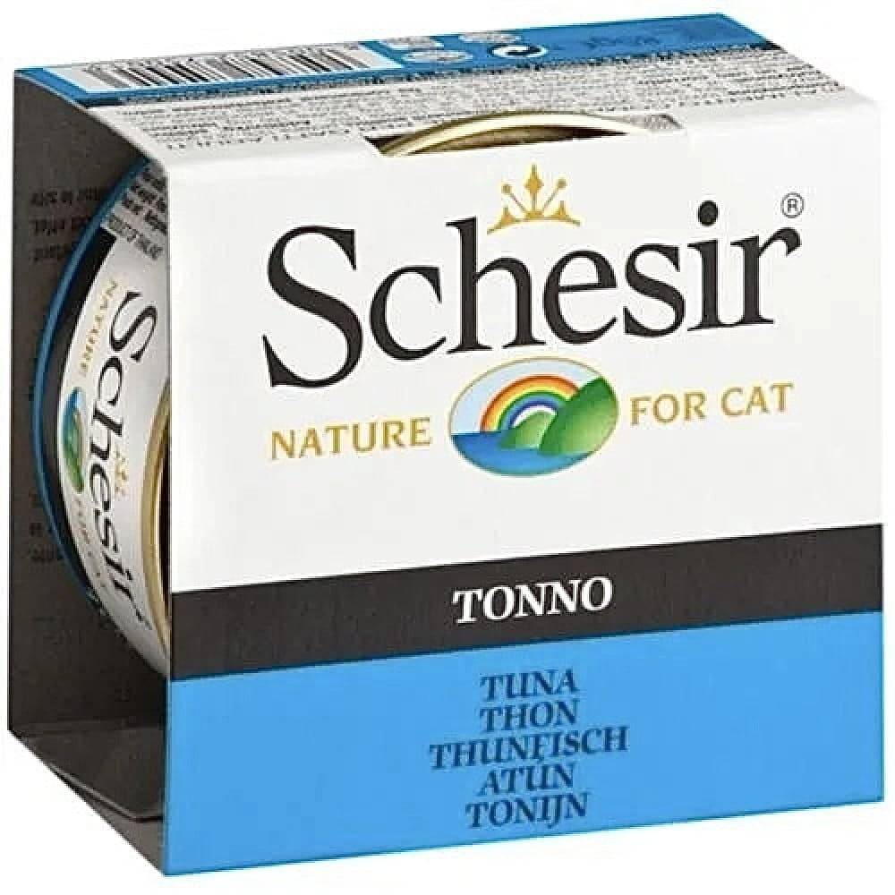 شيزر معلبات التونه في الجيلي (طعام رطب للقطط البالغة) Schesir Tuna in Jelly