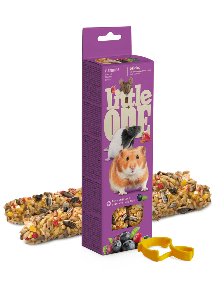 ليتل ون اعواد مكافآت التوت البري للهامستر Little One Sticks - Berries for hamsters and Gerbil