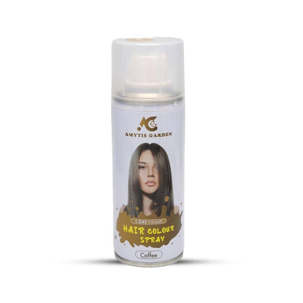 Amit's Garden One Day Spray Hair Dye, Coffee Color - 135 ml