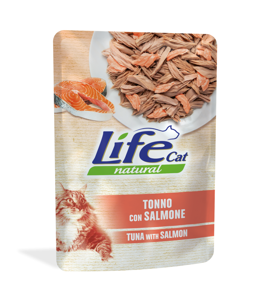 Lifecat Natural Wet Food Tuna With Salmon