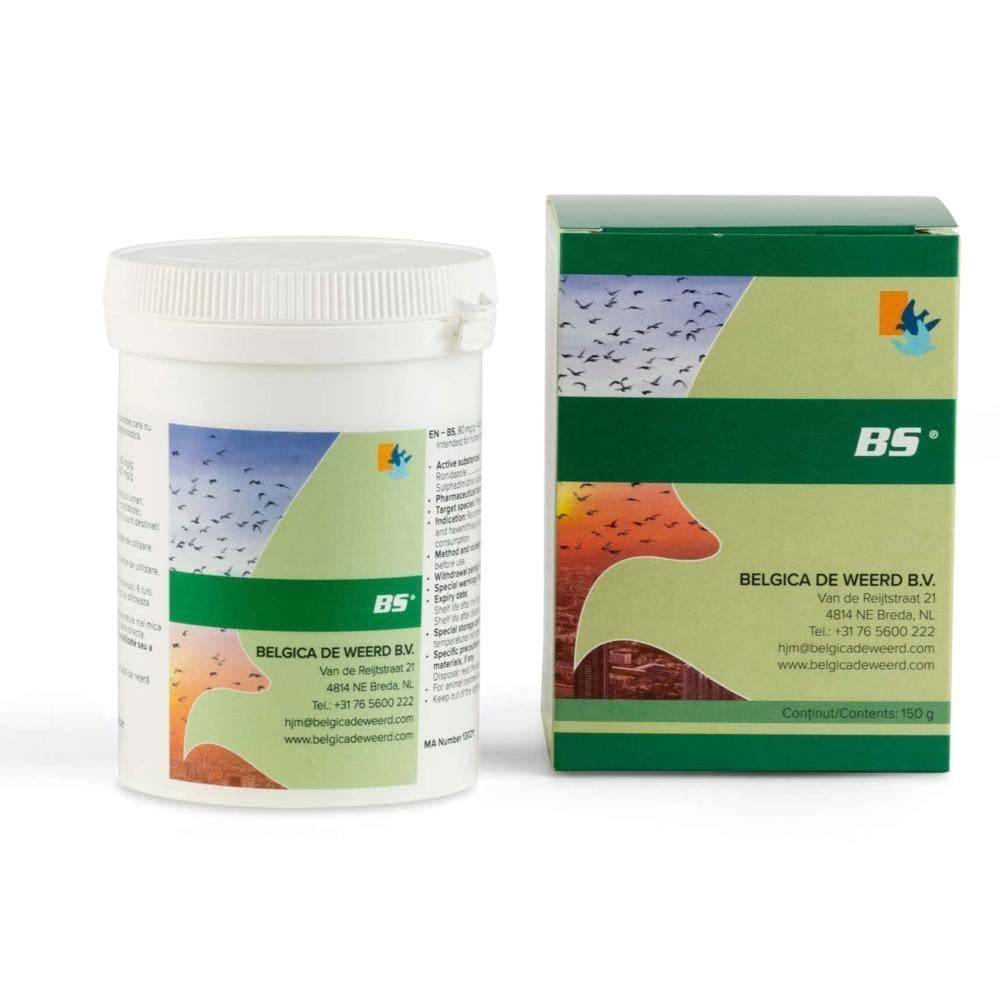 بي اس علاج كوكسيديا وكنكر الطيور 150 جرام SB Treat canker and coccidiosis