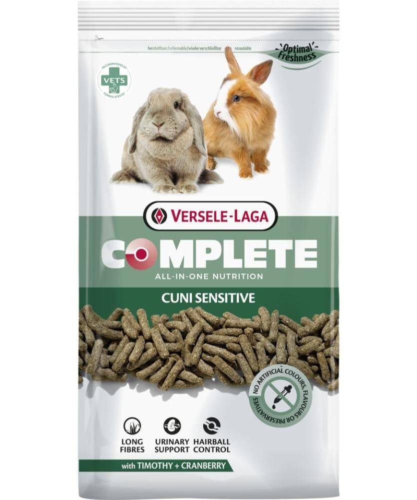 فيرسل لاقا كومبليت أكل الارانب الصغيرة بالتوت البري VERSELE-LAGA Cuni Complete Sensitive
