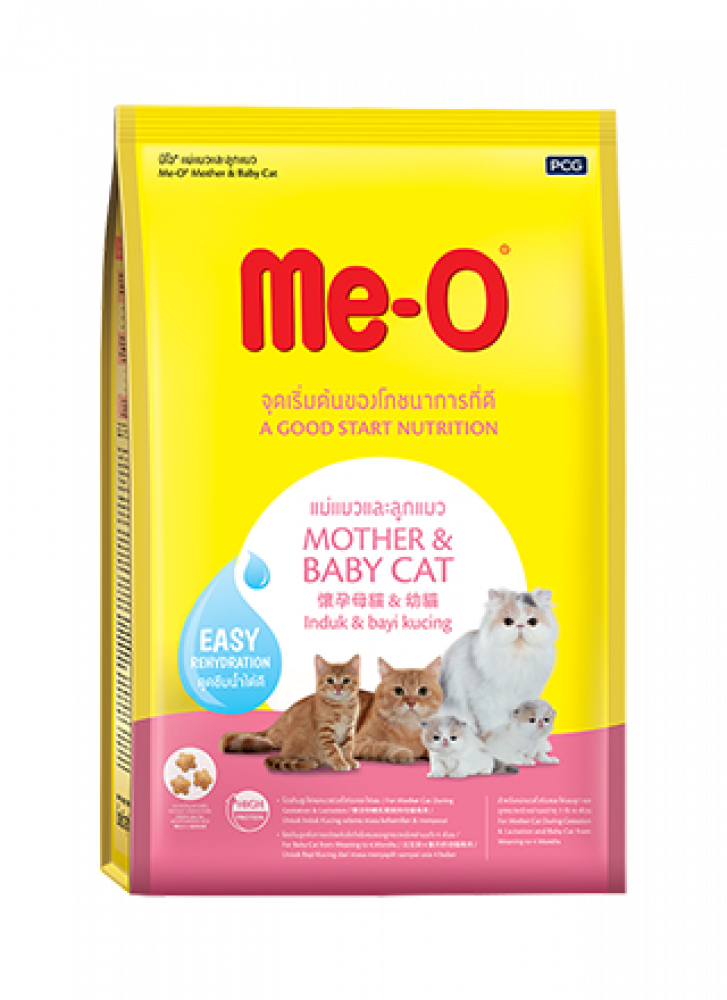 مي أو - طعام جاف للقطط الأم والقطط الصغيرة Me-O Food Mother and Baby Cat