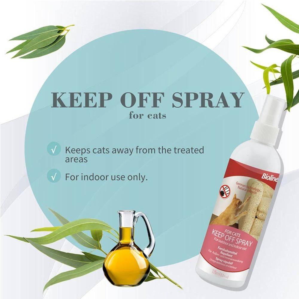 بايولاين بخاخ لتهذيب القطط وإبعادهم من أماكن معينة BioLine Keep Off Spray for Cat