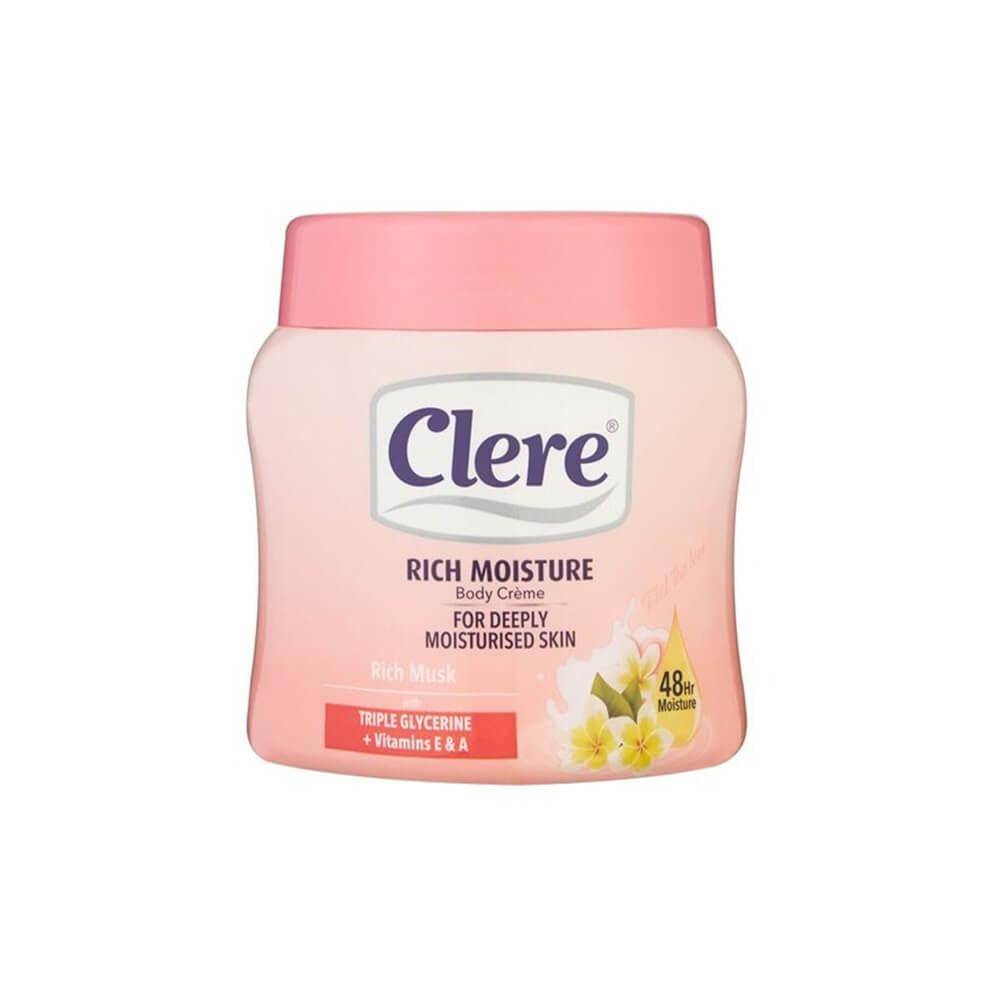 Clear Luxurious Body Cream Enriched with Musk - 500 ml