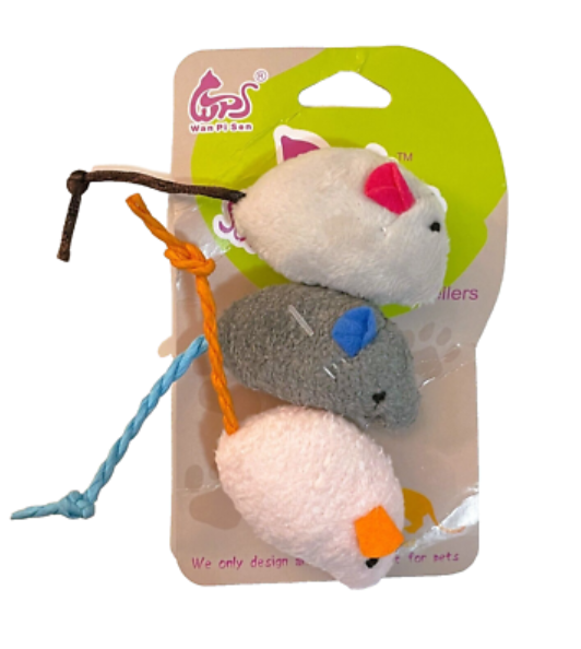 Plush Mouse Toy for Cats
