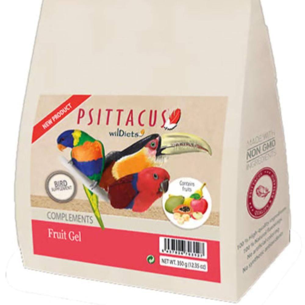 سيتاكوس - وايلديتس جل الفواكه البريه - مكمل غذائي للطيور PSITTACUS WILDIETS FRUIT GEL 350GR