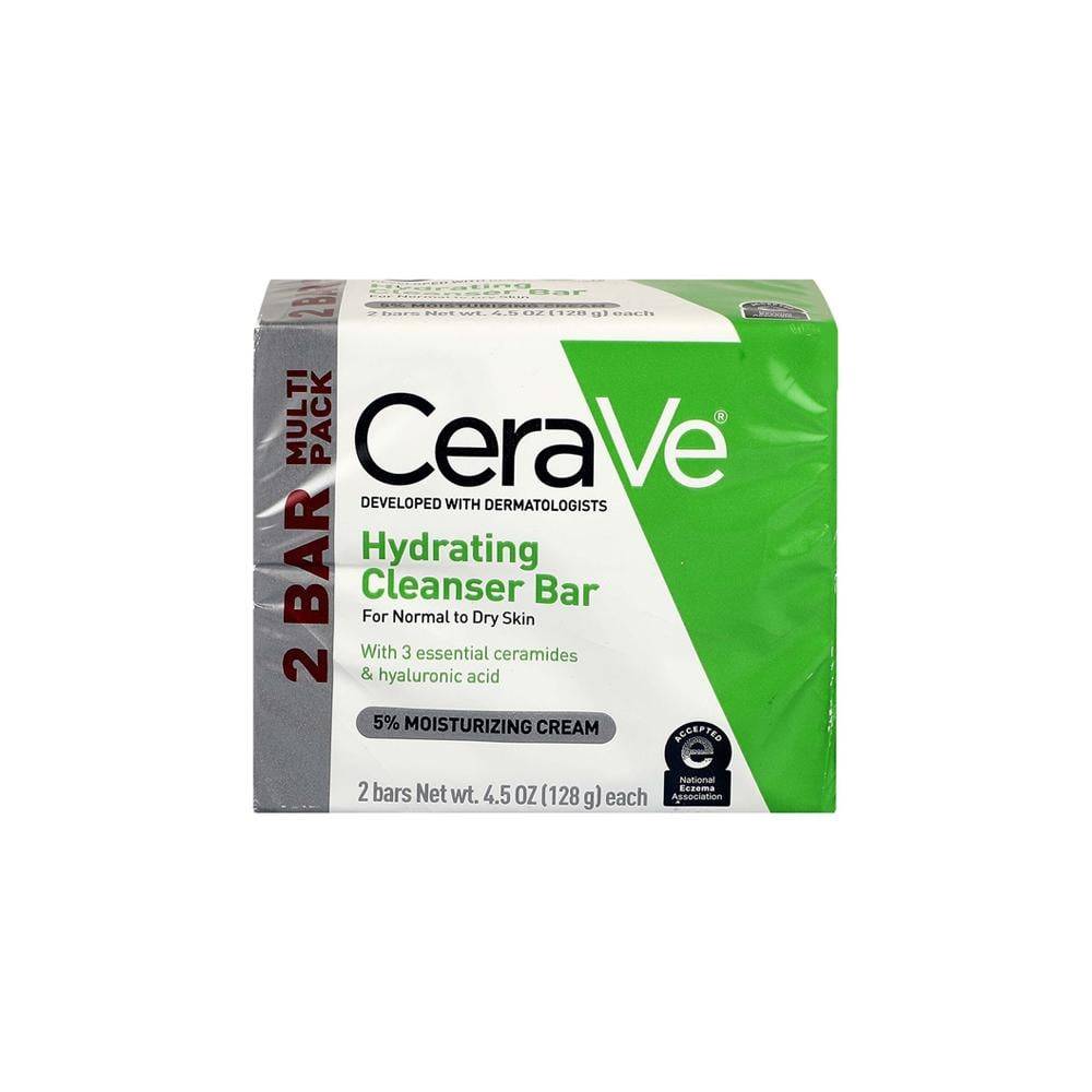 CeraVe body cleansing and moisturizing soap 2 pieces - 128 g
