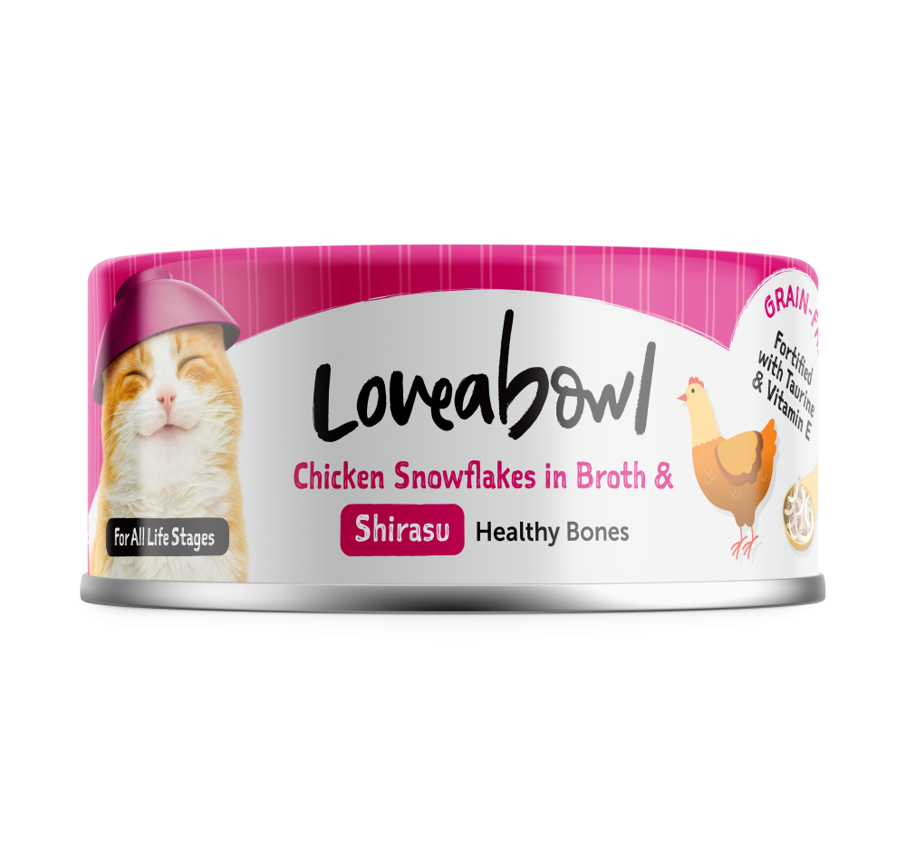 Loveabowl Chicken Snowflakes In Broth Shirasu
