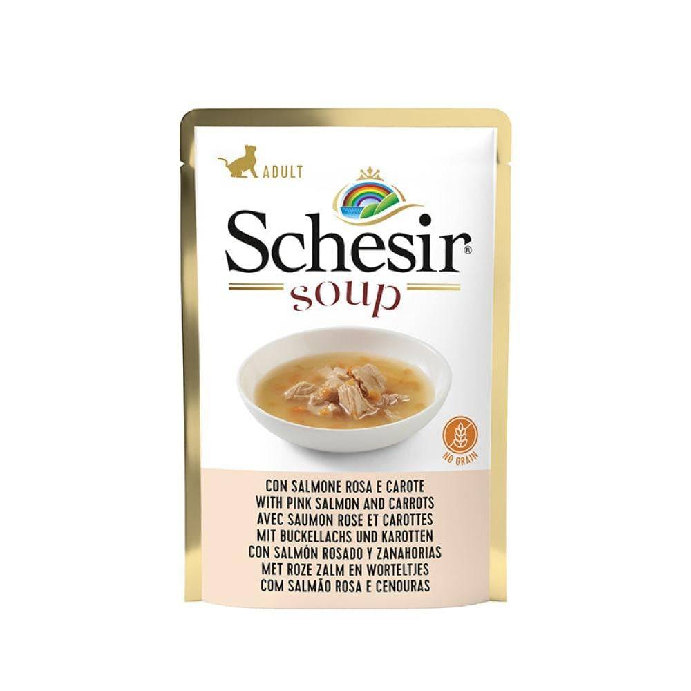 Schesir Pink Wild Salmon And Carrots In Soup