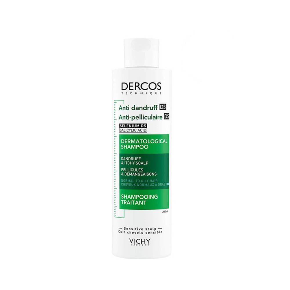 Vichy Dercos Technique Anti-Dandruff Shampoo for Normal to Oily Hair - 200 ml