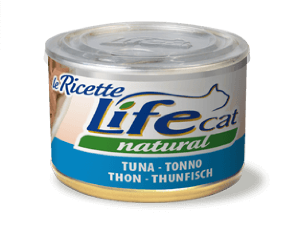 لايف كات معلبات التونة الطبيعية - حجم اقتصادي Lifecat Natural wet food - Tuna