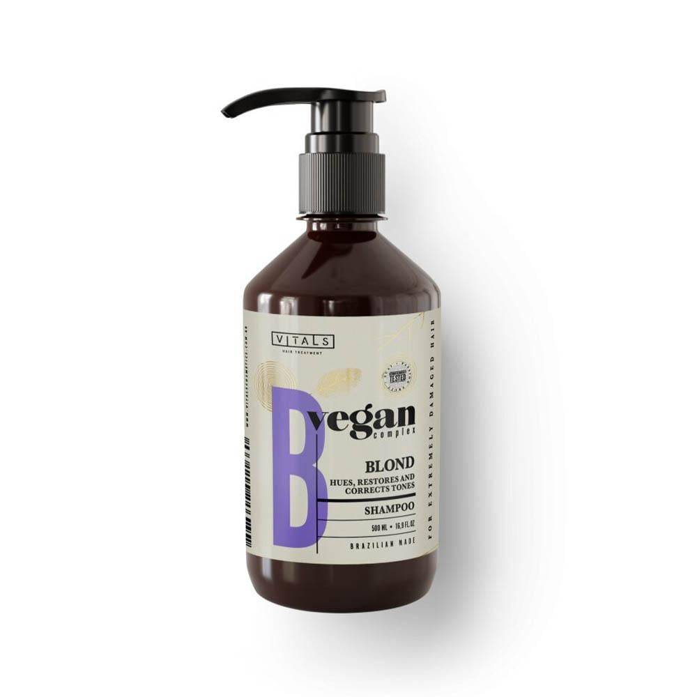 Vitals Vegan Complex Blonde Shampoo for Colored Hair - 500 ml