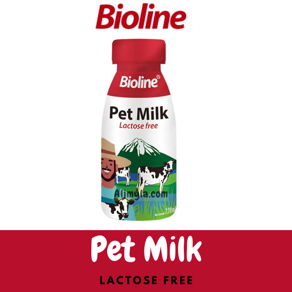 بايولاين حليب القطط الصغيرة والقطط الحامل أو القطط المرضعة BioLine Pet Milk Lactose free