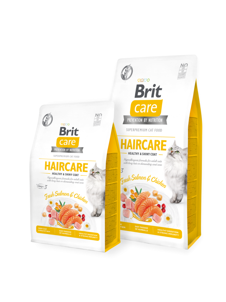 Brit Care Cat Grain Free Haircare Healthy And Shiny Coat