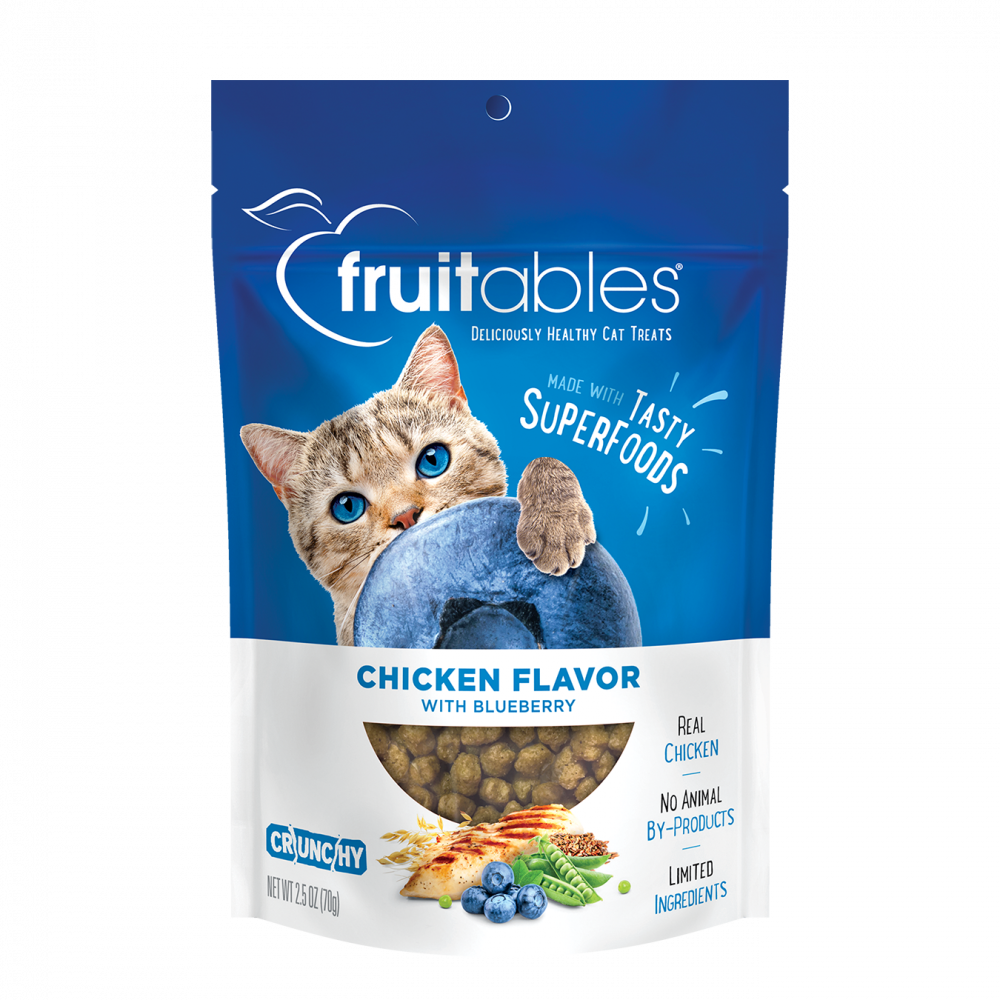 Frutiables Chicken Flavor With Blueberry Healthy Cat Treats