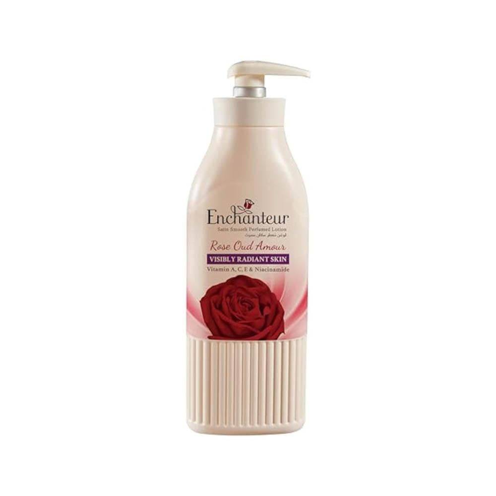 Enchanteur Rose Oud Amour Satin Smooth Perfumed Body Lotion - 500 ml